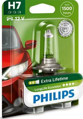 PHILIPS 12972LLECOB1 - Ampul, uzun huzme far parts5.com