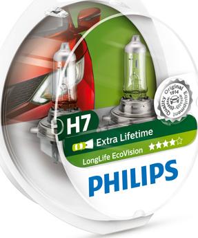 PHILIPS 12972LLECOS2 - Izzó, távfényszóró parts5.com