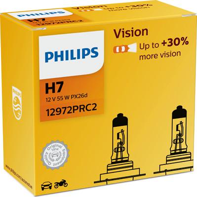 PHILIPS 12972PRC2 - Лампа накаливания, фара дальнего света parts5.com