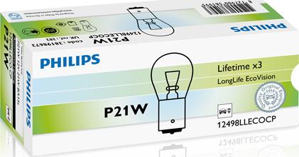 PHILIPS 12498LLECOCP - Bec, semnalizator parts5.com