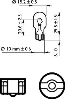 PHILIPS 12067B2 - Lámpara, luz intermitente parts5.com