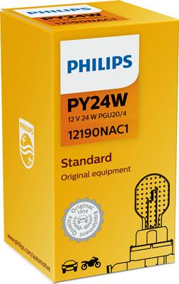 PHILIPS 12190NAC1 - Žárovka, blikač parts5.com