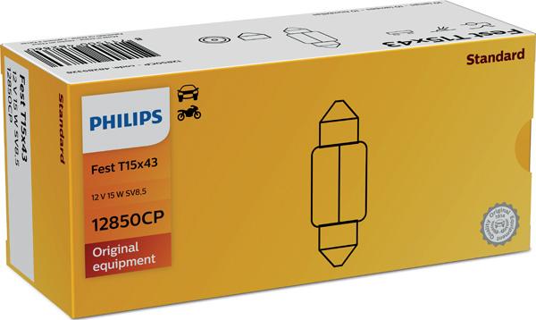 PHILIPS 12850CP - Bec, lumini interioare parts5.com