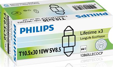 PHILIPS 12860LLECOCP - Ampul, uzun huzme far parts5.com