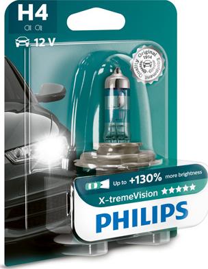 PHILIPS 12342XV+B1 - Lámpara, faro de carretera parts5.com