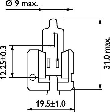 PHILIPS 12311C1 - Zarovka, dalkovy svetlomet parts5.com