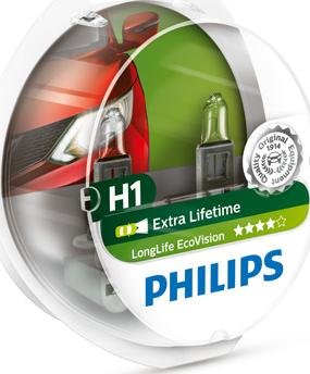 PHILIPS 12258LLECOS2 - Izzó, távfényszóró parts5.com