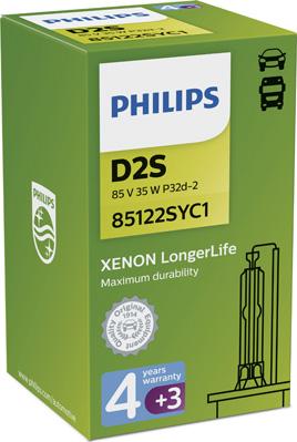 PHILIPS 85122SYC1 - Крушка с нагреваема жичка, фар за дълги светлини parts5.com