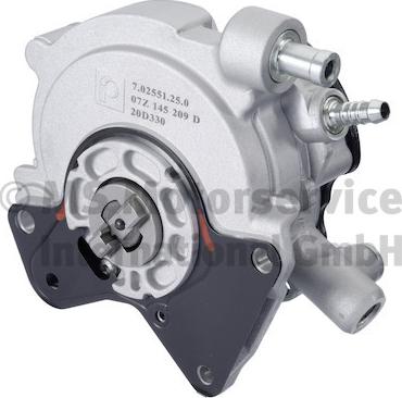 Pierburg 7.02551.25.0 - Vacuum Pump, braking system parts5.com