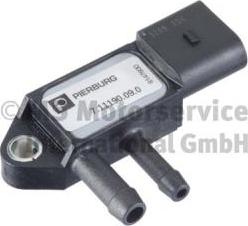 Pierburg 7.11190.09.0 - Sensor, presión gas de escape parts5.com