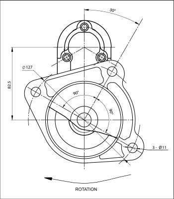 Prestolite Electric 861036 - Motor de arranque parts5.com