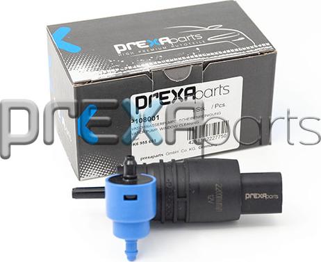 PREXAparts P108001 - Mosóvízszivattyú, szélvédőmosó parts5.com