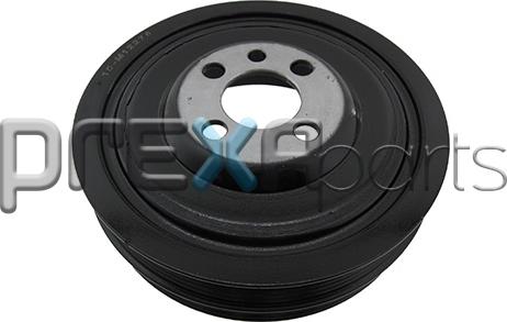 PREXAparts P125007 - Polea, cigüeñal parts5.com