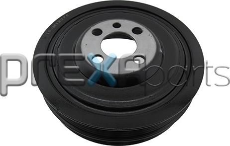 PREXAparts P125007 - Polea, cigüeñal parts5.com