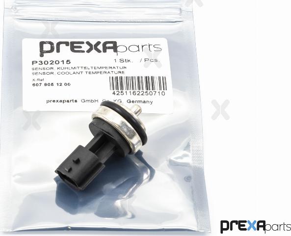 PREXAparts P302015 - Érzékelő, hűtőfolyadék-hőmérséklet parts5.com