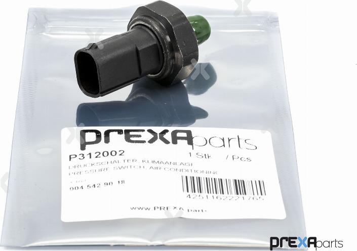 PREXAparts P312002 - Prekidač pritiska, klima uređaj parts5.com