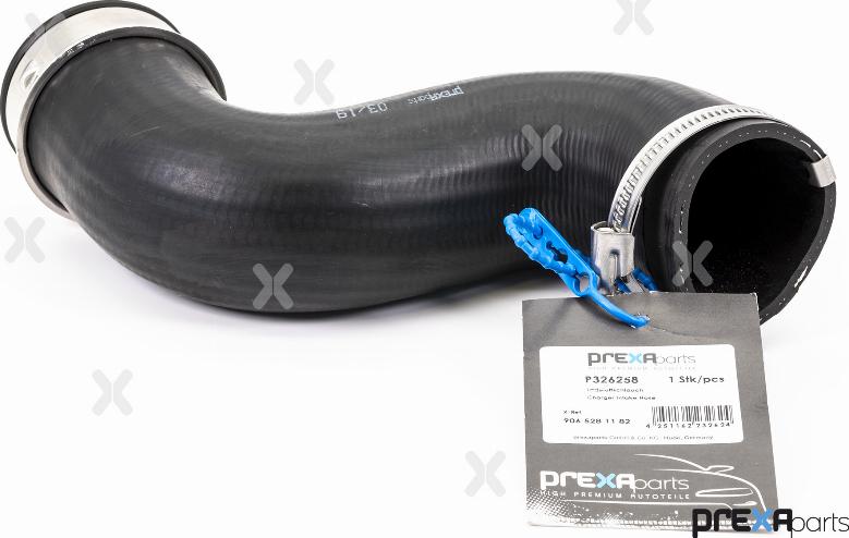 PREXAparts P326258 - Tubo flexible de aire de sobrealimentación parts5.com