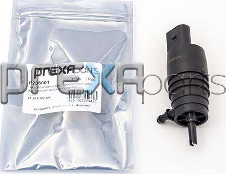 PREXAparts P208001 - Vodní čerpadlo ostřikovače, čistění skel parts5.com