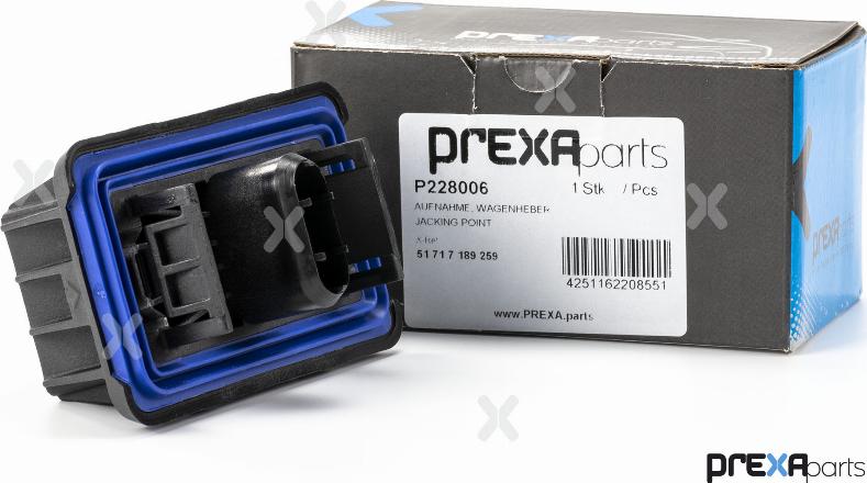 PREXAparts P228006 - Alojamiento, gato parts5.com