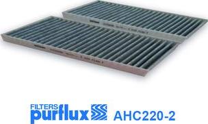 Purflux AHC220-2 - Filtar, zrak unutarnjeg prostora parts5.com