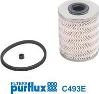 Purflux C493E - Filtro combustible parts5.com