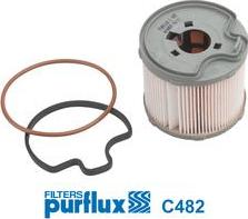 Purflux C482 - Filtre à carburant parts5.com