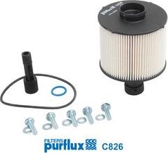 Purflux C826 - Yakıt filtresi parts5.com