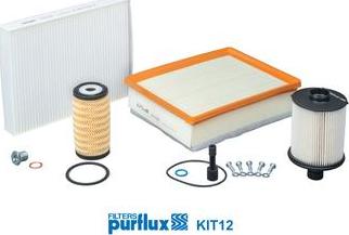 Purflux KIT12 - Juego de filtro parts5.com