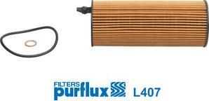 Purflux L407 - Filtro de aceite parts5.com