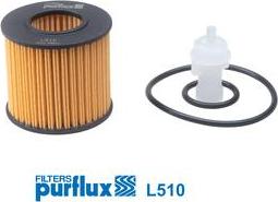 Purflux L510 - Filter za ulje parts5.com