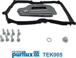 Purflux TEK005 - Hydraulic Filter, automatic transmission parts5.com