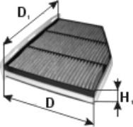 PZL Filters WA61293 - Filter,salongiõhk parts5.com