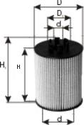 PZL Filters WO1528X - Olajszűrő parts5.com