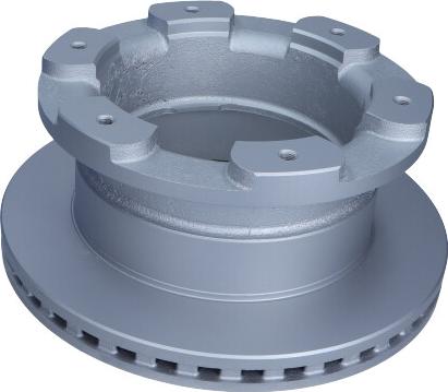 QUARO QD8570 - Спирачен диск parts5.com