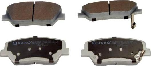 QUARO QP9666 - Juego de pastillas de freno parts5.com