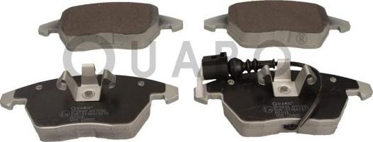 QUARO QP9849 - Brake Pad Set, disc brake parts5.com