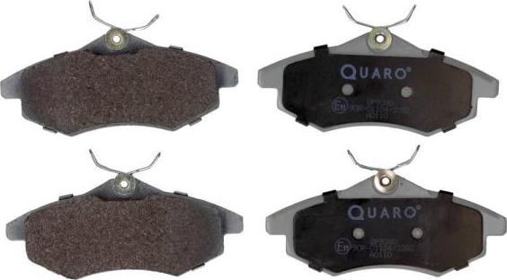 QUARO QP9380 - Juego de pastillas de freno parts5.com