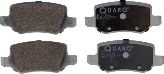 QUARO QP4099 - Brake Pad Set, disc brake parts5.com