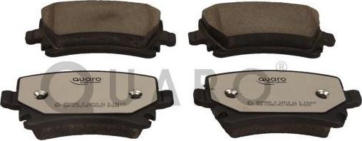 QUARO QP5999C - Brake Pad Set, disc brake parts5.com