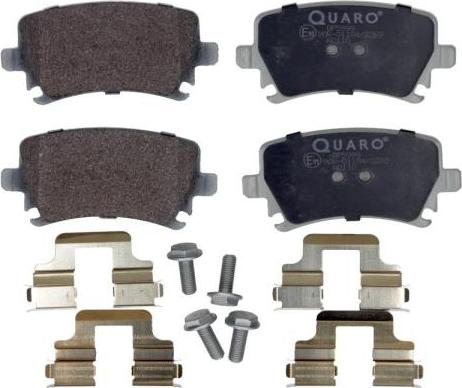 QUARO QP5999 - Fékbetétkészlet, tárcsafék parts5.com