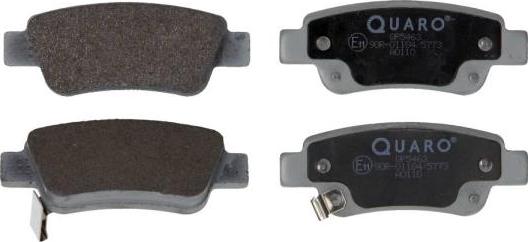 QUARO QP5463 - Brake Pad Set, disc brake parts5.com