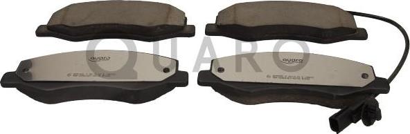 QUARO QP5593C - Brake Pad Set, disc brake parts5.com