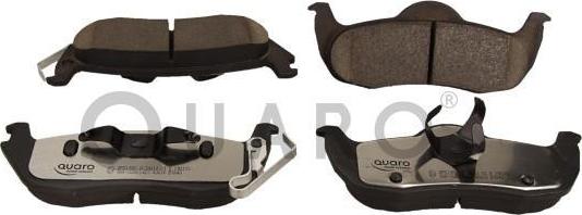 QUARO QP5195C - Fékbetétkészlet, tárcsafék parts5.com