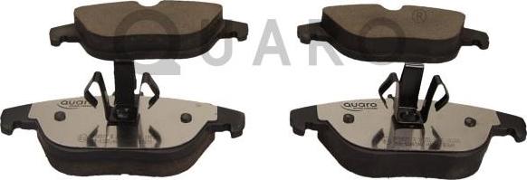 QUARO QP5857C - Sada brzdových platničiek kotúčovej brzdy parts5.com