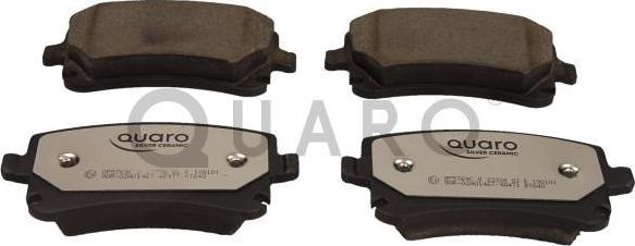 QUARO QP5769C - Brake Pad Set, disc brake parts5.com