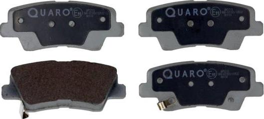 QUARO QP5713 - Комплект спирачно феродо, дискови спирачки parts5.com