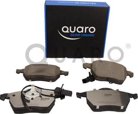 QUARO QP6970C - Sada brzdových platničiek kotúčovej brzdy parts5.com