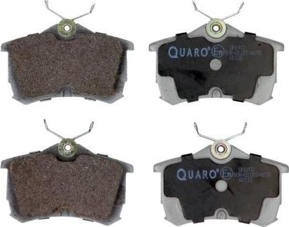 QUARO QP6972 - Kit de plaquettes de frein, frein à disque parts5.com