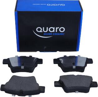 QUARO QP6159C - Fékbetétkészlet, tárcsafék parts5.com