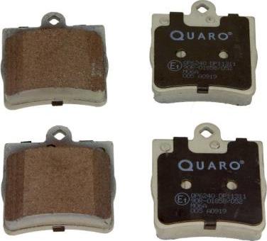 QUARO QP6240 - Brake Pad Set, disc brake parts5.com